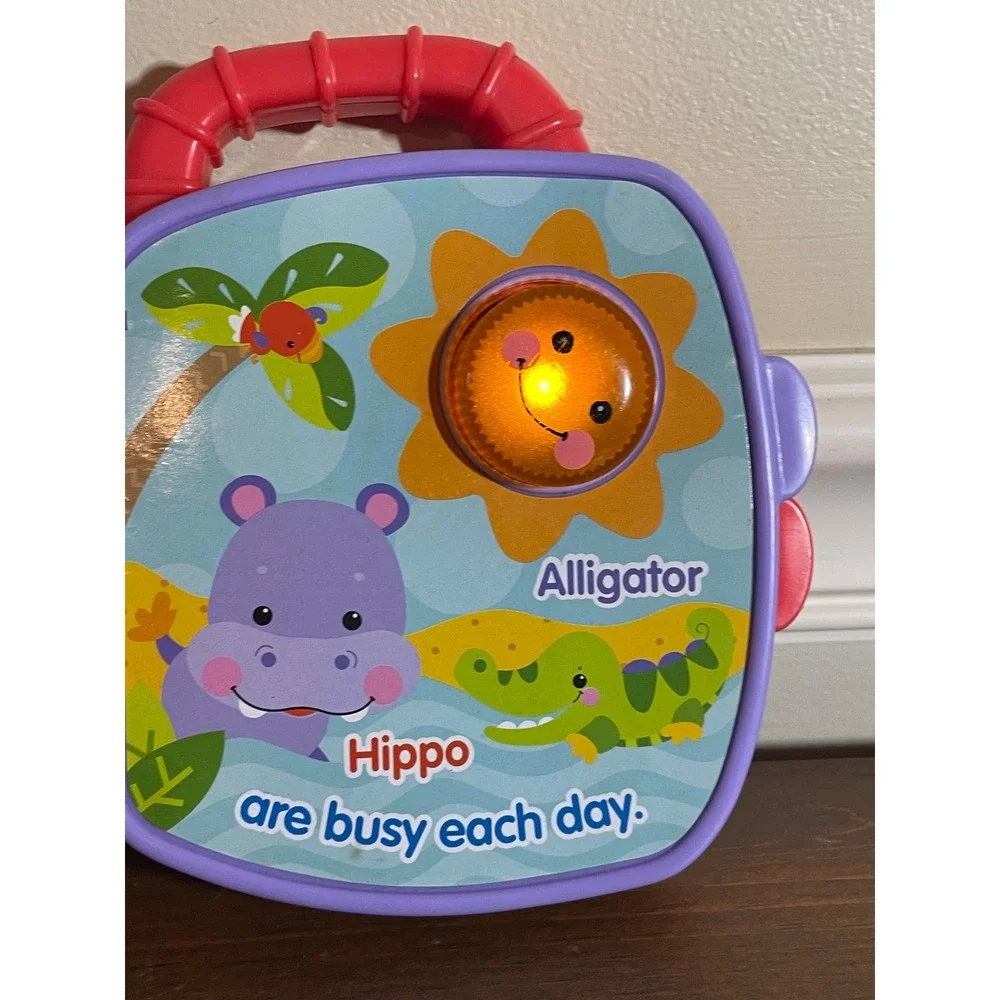 Fisher-Price Precious Planet Animal Sounds Musical Interactive Toy Book P6951
